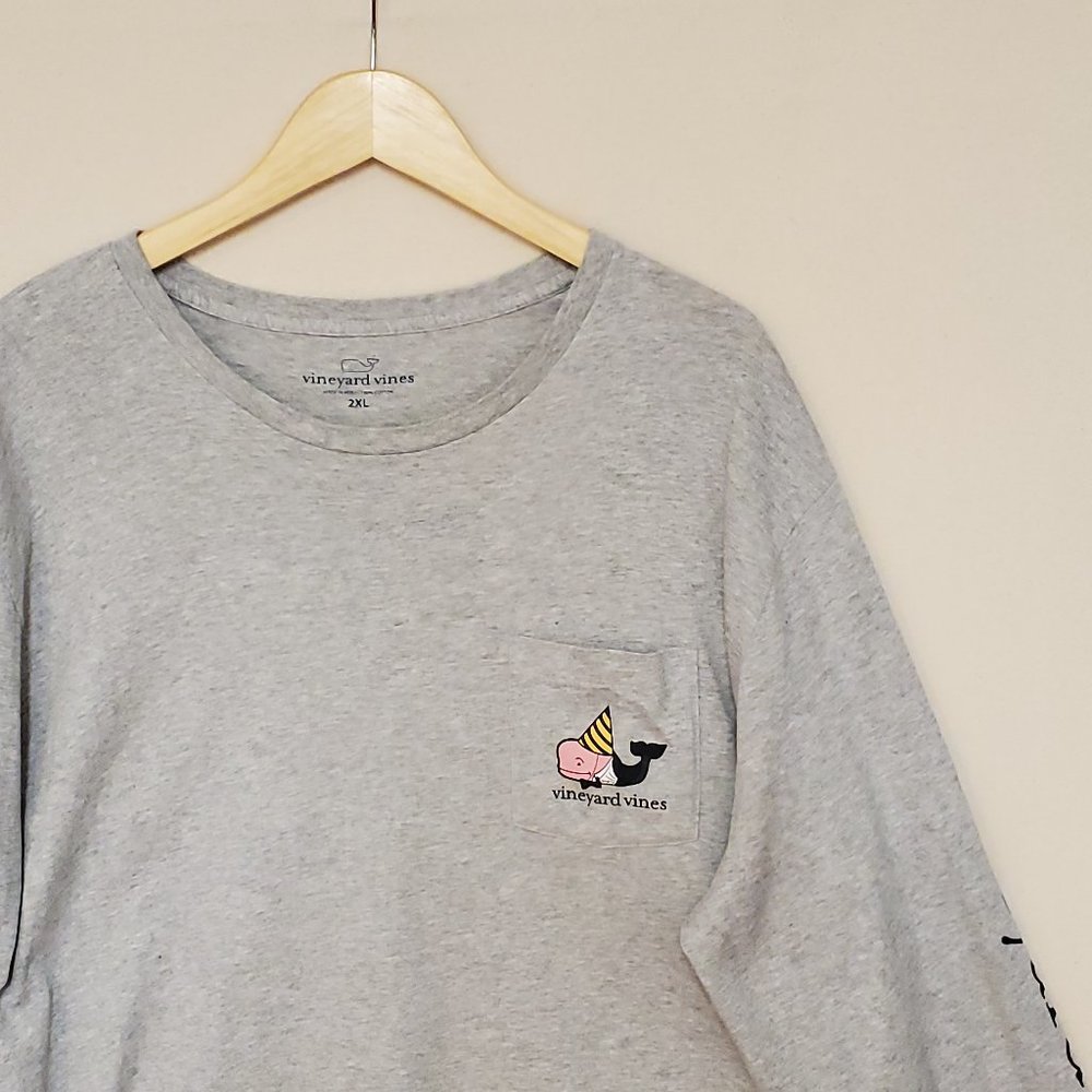Vineyard Vines Long Sleeve Pocket Tee XXL